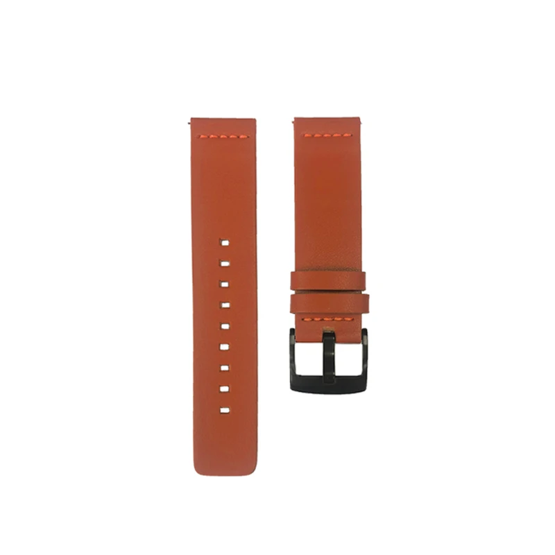 24mm 18mm 20mm Quick Release Genuine Leather Watch Band for Samsung galaxy watch 3 45mm Gear S3 Strap 46mm 22mm