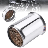 1pc 51mm motorbike front catalyst db killer removable silencer for scooter exhaust muffler reduce noise plug 22x13 5x6cm