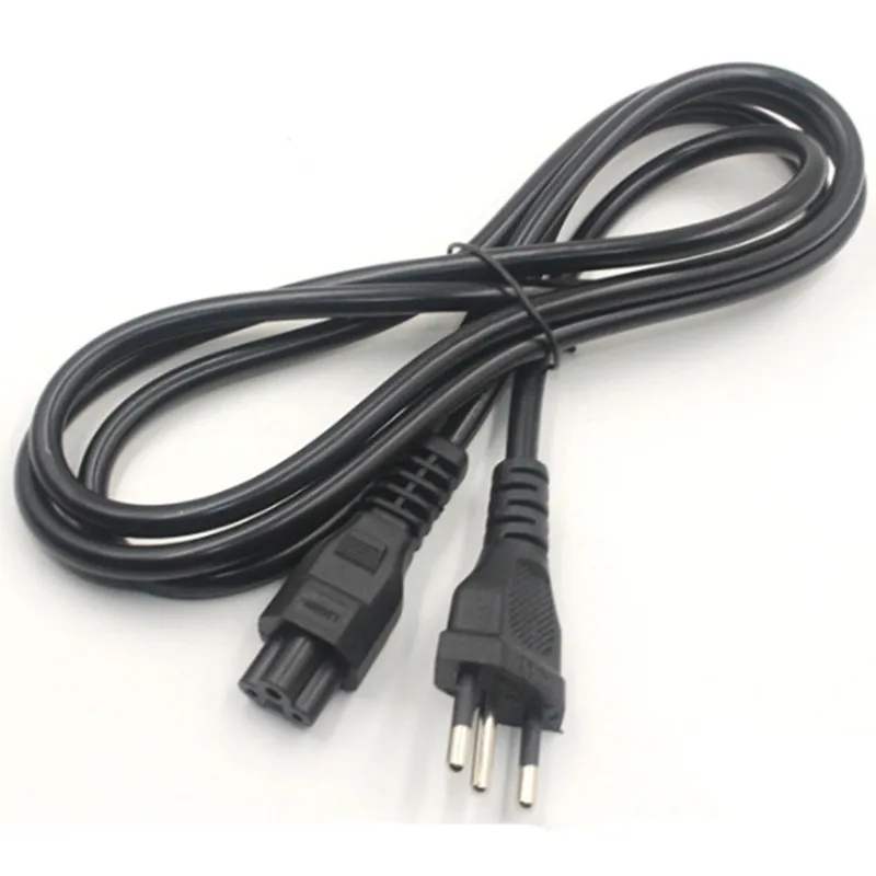 Universal 3 Prongs Brazil Plug AC Power Cord Cable For Laptop Ac Adapter Charger |