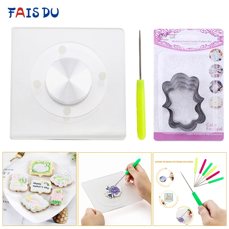 Игла для регулировки выхлопных газов Sugar Frost кружевная форма из нержавеющей стали