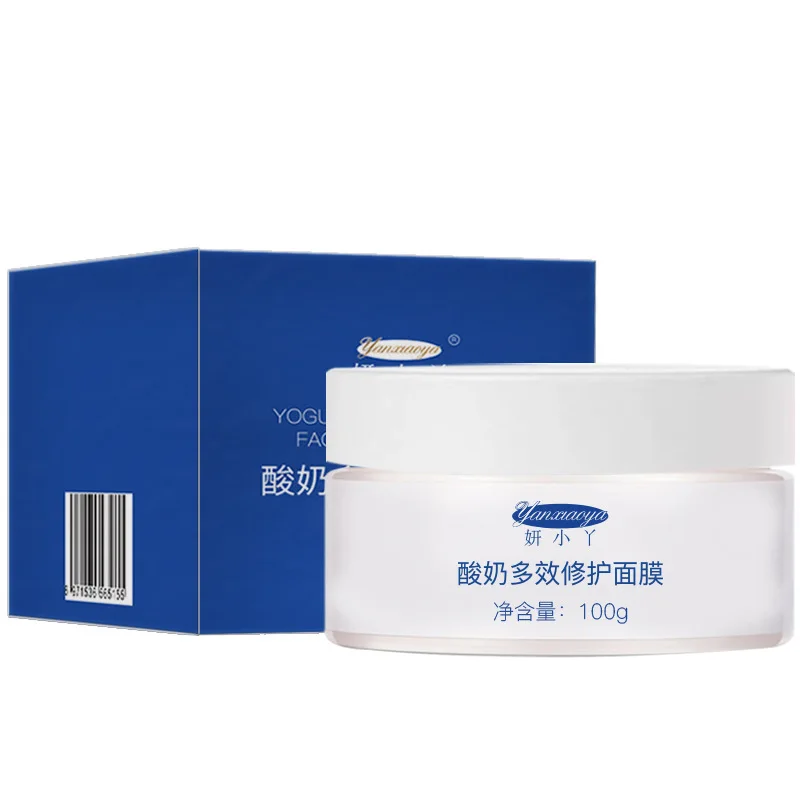 

Yogurt Sleeping Mask moisturizing mask skin Anti-Aging Acne Treatment Female 100G MASK CREAM beauty korean skin care