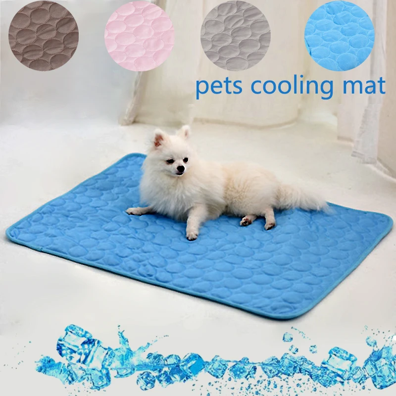

Dog ice silk mat mat summer cooling mat for dogs cat blanket breathable dog bed washable small and medium-sized dogs dogsupplies