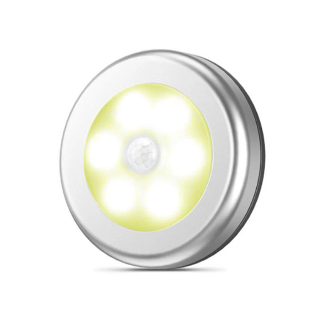 

Creative induction night light product 6LED human creative intelligent wardrobe light