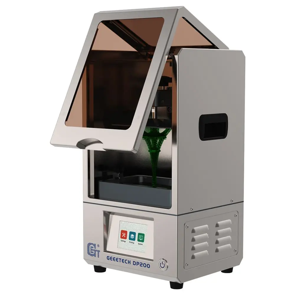 Geeetech DP200 405NM DLP УФ полимерный ЖК светильник 3D принтер 115*65*150 мм объем сборки с
