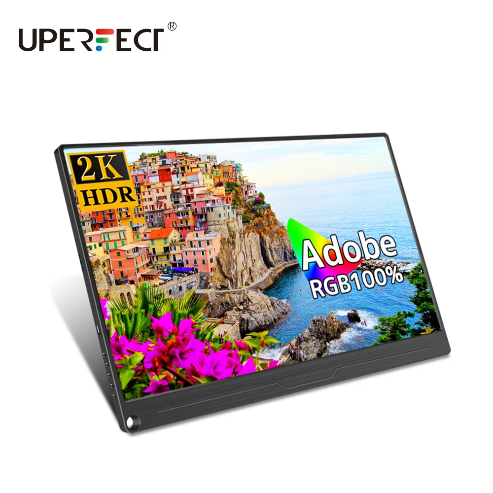 

UPERFECT 12.5 Inch 4K Portable Monitor For Play Station 4 Overwatch PS4 3840 Game Display External Screen UHD Adobe RGB 100%