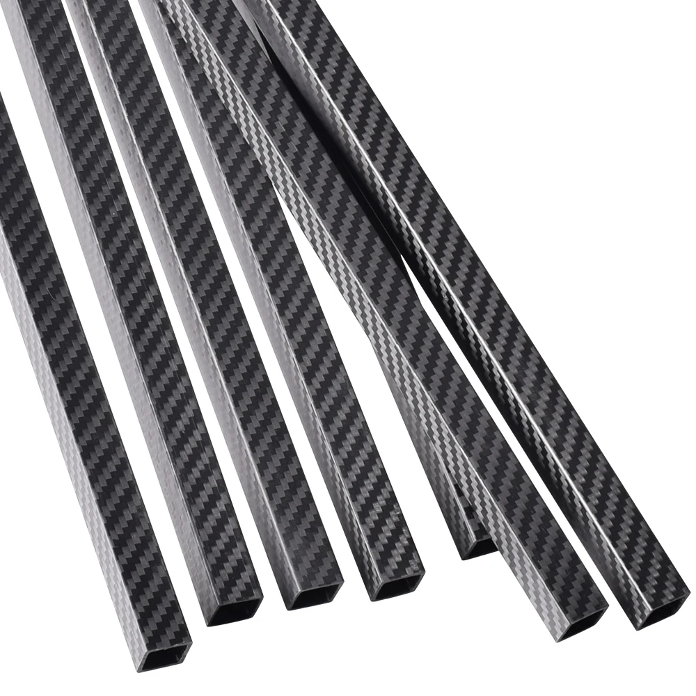 1 шт. высокопрочная длина 500 мм OD8mm10mm15mm18mm20mm22mm25mm30mm Twill матовая поверхность 3K из