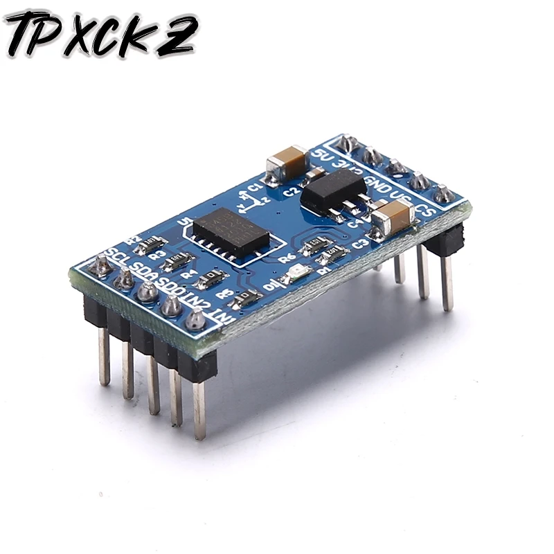 

TZT ADXL345 3-axis Digital Gravity Sensor Acceleration Module Tilt Sensor For Arduino Sensors Module IIC SPI Replace Tools