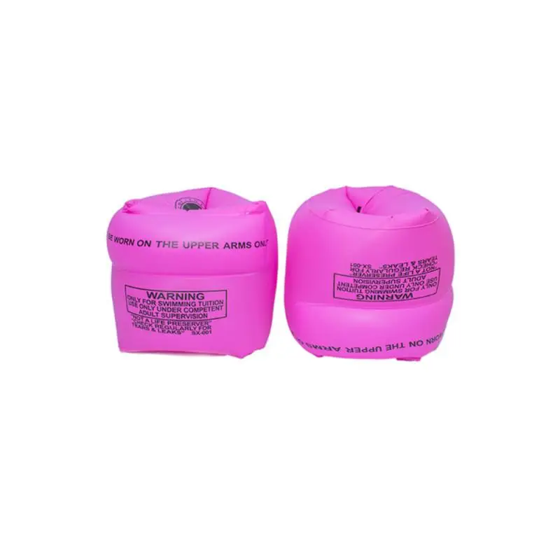 

2pcs Kids Swimming Arm Ring Foldable PVC Safety Durable Inflatable Swimming Arm Band Rings Children Float Air Sleeves Circle