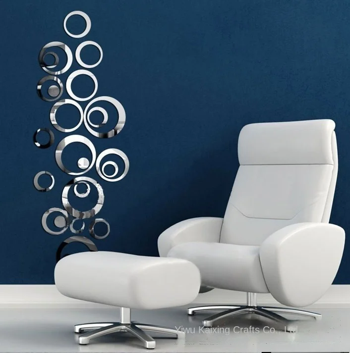 

2015diy хрустальные зеркальные настенные наклейки, модные персонализированные Трехмерные настенные наклейки, Трехмерные настенные украшения