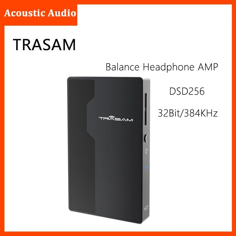 

Усилитель для наушников TRASAM DAC Balance ES9038Q2M, аудио декодирование 2,5, 3,5 мм, выход DSD256, 32 бит, 384 кГц, USB C, 400 МВт, усилитель для наушников