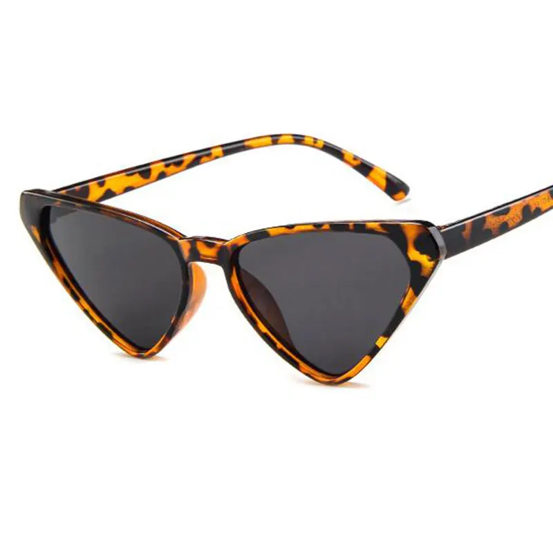 Солнцезащитные очки в треугольной оправе сексуальные черные солнцезащитные