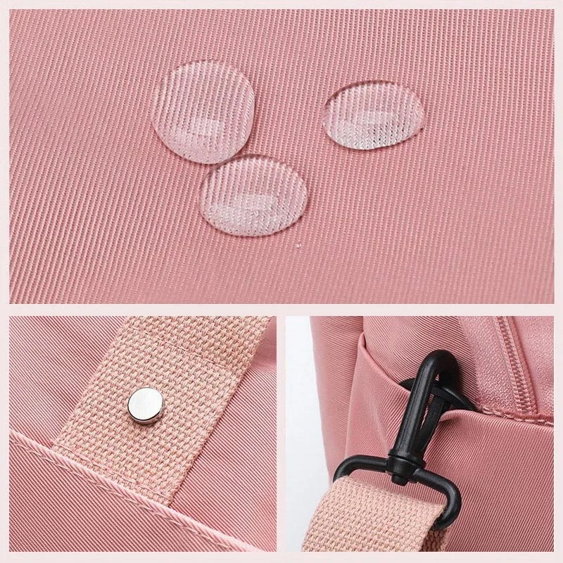 Женская спортивная сумка для фитнеса мягкая путешествий Большая вместительная с