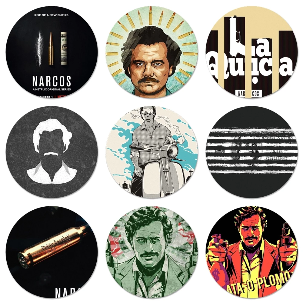 Магнитные наклейки для холодильника American TV Narcos открывалка пива колы 58 мм с