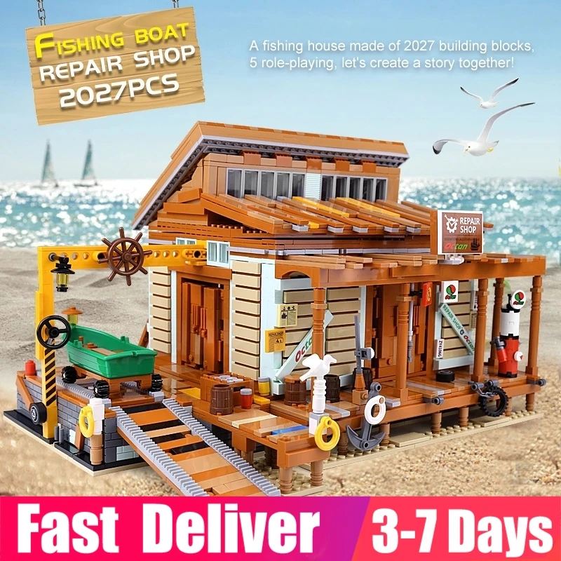 Новинка 2027 шт. строительные блоки кубики игрушки подарок|Блочные конструкторы| |