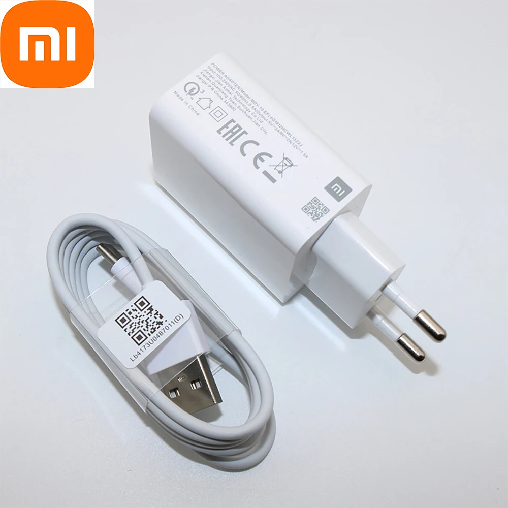 

Xiaomi Redmi Note 9 9S Fast Charger QC3.0 18W Quick Charge Adapter Type C for Mi 9 10 9T Poco F2 Pro X2 X3 Redmi Note 7 8 9 Pro