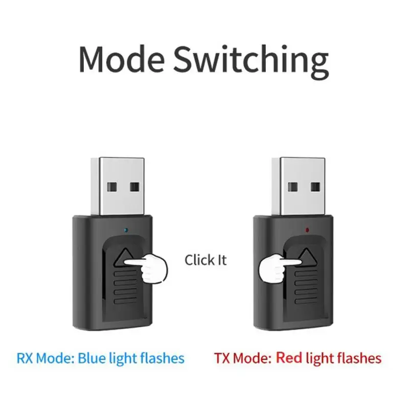 USB Bluetooth 5 0 аудио приемник передатчик 4 в 1 Mini 3 мм Jack AUX стерео музыкальный