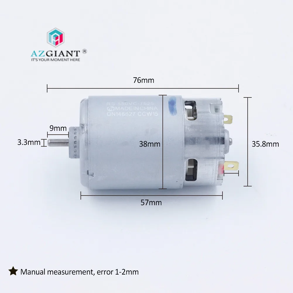Внешний аккумулятор для электродвигателя постоянного тока 5 В 12 14 в 17600 об/мин