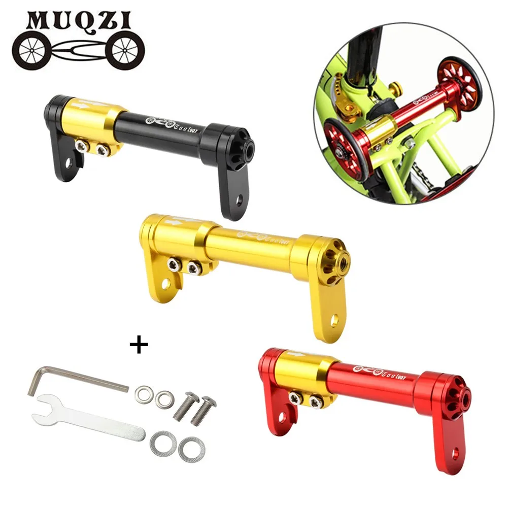 

Bicycle Easy Wheel Extender Bar For Brompton Folding Bike Aluminum Frame Pulling Roll Extension Rod Cycling Easywheel Bracket