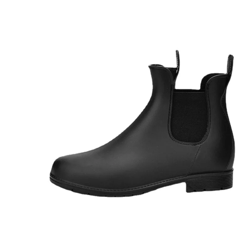 Fashion Star Short Tube Rain Boots Rain Boots Four Seasons Ladies Low Tube Elastic short Boots Wild Water Shoes Tide Shoes