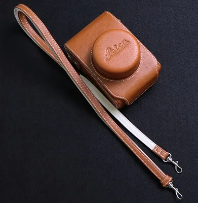 Водонепроницаемый защитный чехол из натуральной кожи для фотокамеры цифрового