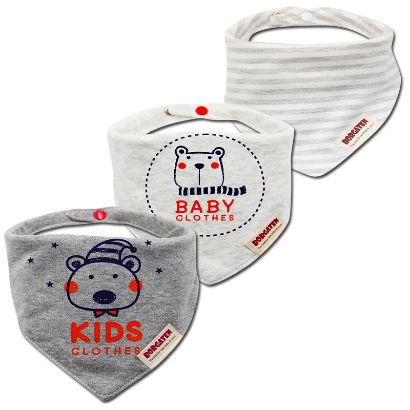 3 шт./лот, детские нагрудники, бандана, хлопок, высокое качество, Babadores Para Bebe, слюнявчик для младенцев, полотенце для мальчиков и девочек - Цвет: 21