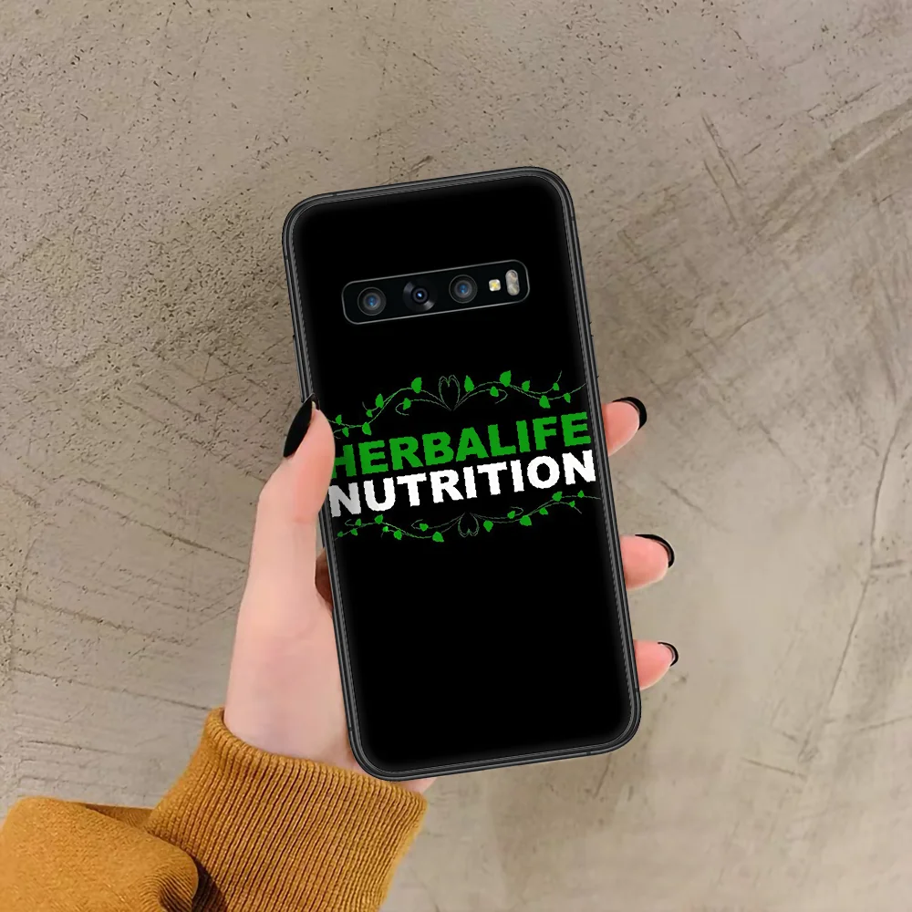 

Herbalife Luxury Phone Case For Samsung Galaxy Note S 8 9 10 20 Plus E Lite Uitra black Cell Trend Etui Tpu Hoesjes Pretty Cover