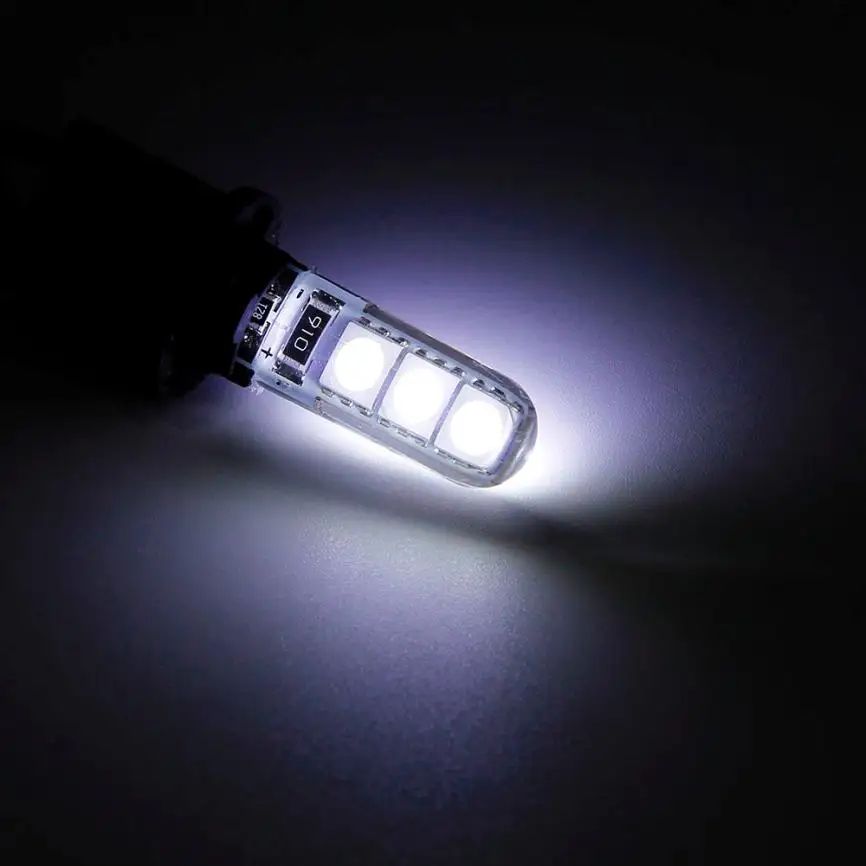 Комплект автомобильных светодиодных силиконовые светодиодные лампы 12V T10 5050 6smd
