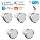 GU10 интеллектуальных домашних Wi-Fi гаджеты светодиодные лампы RGB + CW 5W светодиоидная лампа с регулируемой яркостью лампы приложение Smart Life дистанционного Управление Светильник лампы работать с AlexaGoogle