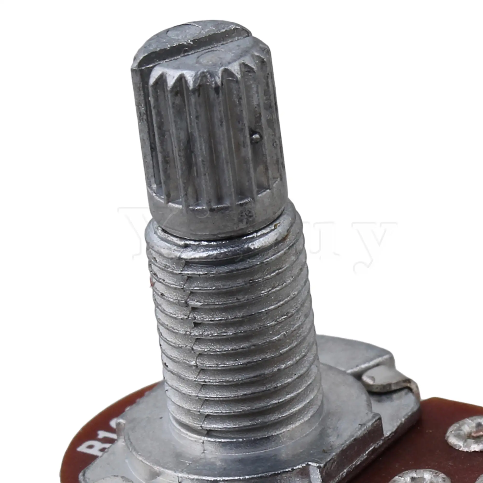 Yibuy 10 шт. B100K OHM аудио тональный потенциометр для гитары 16 мм базовый диаметр/18