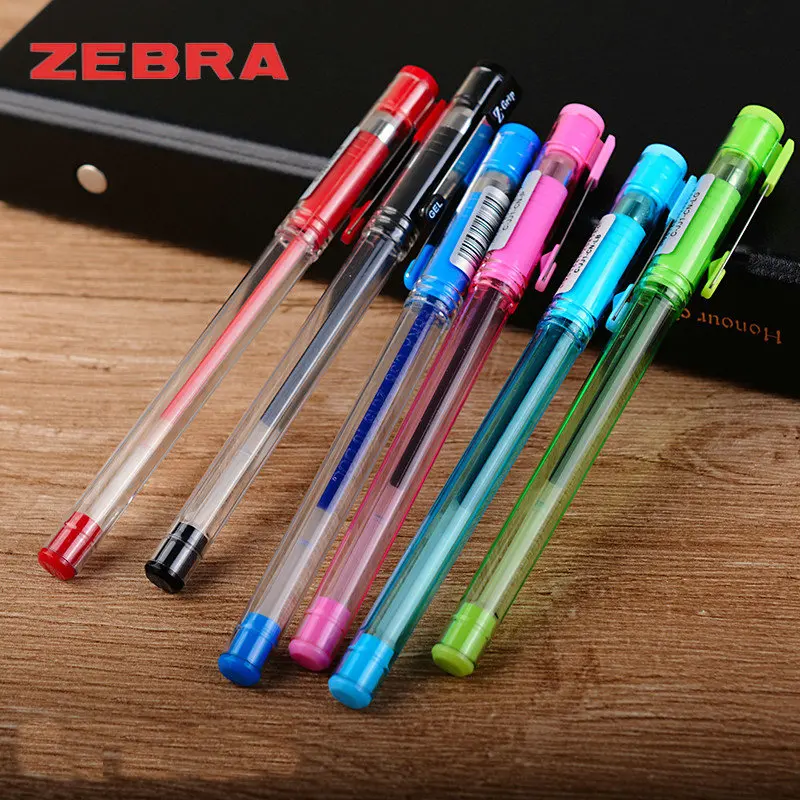 5 шт. Zebra C JJ1 Z Grip гелевая ручка для чернил роллербола письма Sarasa Push Clip 0 мм японский