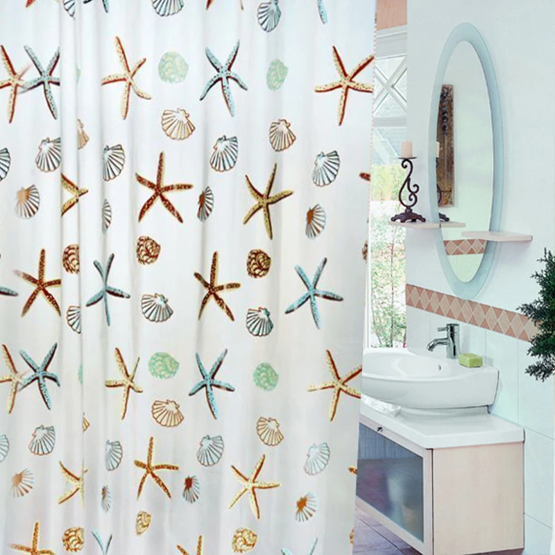 Занавеска для душа в ванную комнату водонепроницаемая занавеска ванной из ПЭВА с