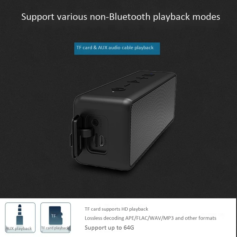 

20W Wireless Bluetooth Speaker Portable TWS Louder Stereo Better Bass IPX7 Waterproof Outdoor Speakers