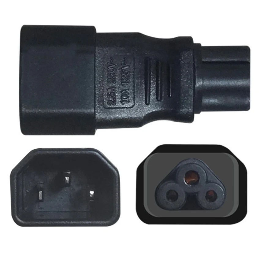 Медный блок питания APC IEC320 C13 C14 в C6 C5 2 шт. разъем типа Папа мама переходник розетка