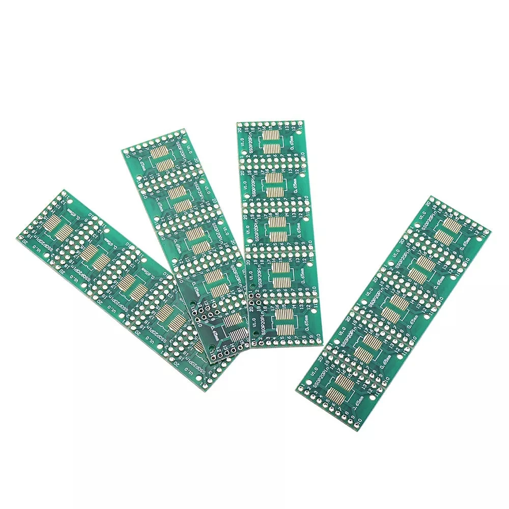 25 шт. набором плат PCB SOP8/SOP10/SOP20 SMD для Соединительная плата типа DIP 0 65 мм/1 27 мм вывод