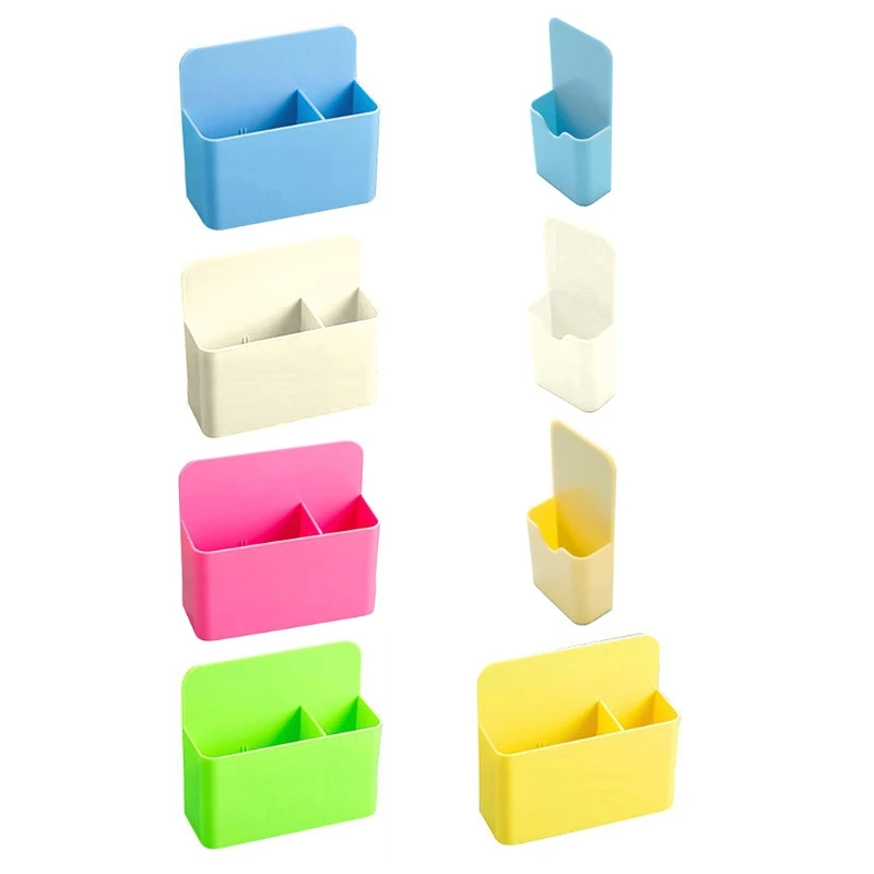 Holder Marker Utensil Storage Organizer For Whiteboard Refrigerator Locker Office School Supplies