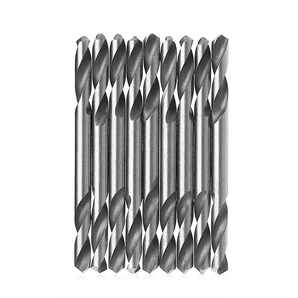 

10Pcs 3mm HSS Double Ended Spiral Torsion Drill Tools Drills Set