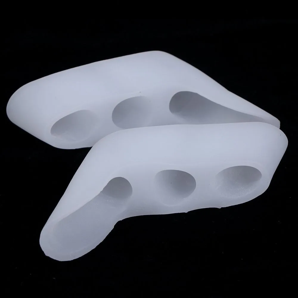 1 пара 3 отверстия маленький носок силиконовый разделитель для ноги Varus Corretcor