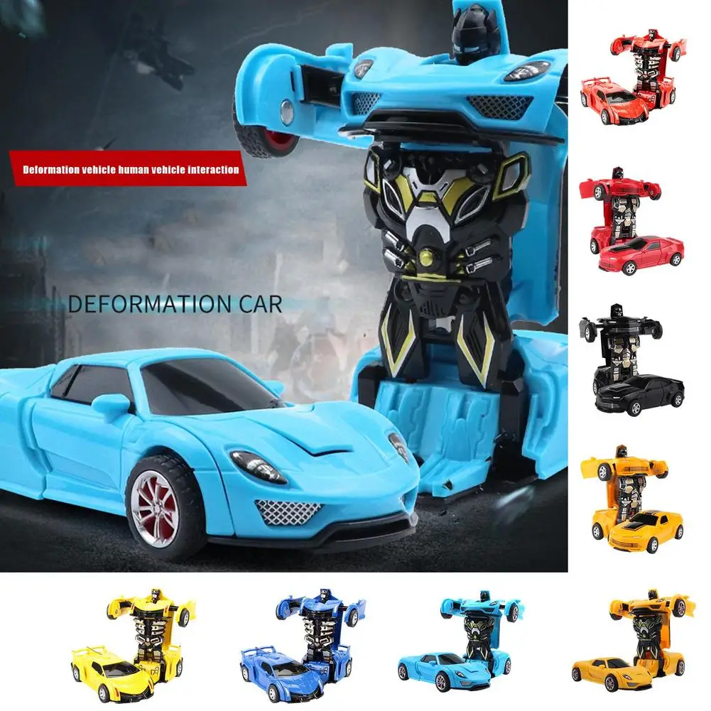 

Детский трансформирующий робот, игрушечный робот с одним кликом, модель автомобиля, роботы, игрушки, крутая деформация, автомобиль, детские ...