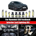 Светодиодный светильник для салона автомобиля, 12 шт., для Hyundai i30, Fastback, PDE, PDEN N 2017, 2018, 2019, 2020, Canbus