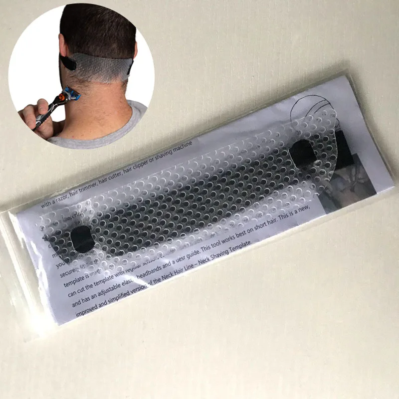 Трафарет для бритья мужчин эластичная лента инструмент парикмахерской удаления