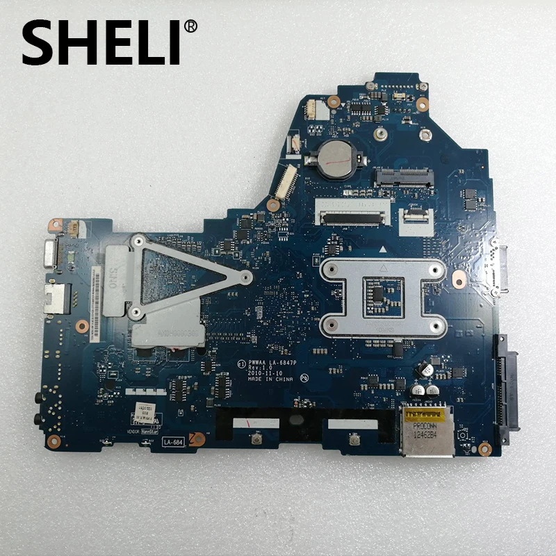 Шели K000114920 материнская плата для ноутбука Toshiba satellite C660 A-6847P с HD5470 GPU | Компьютеры и