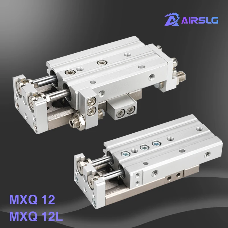 

MXQ MXQ12L-10 MXQ12L-10A MXQ12L-10AS -10AT MXQ12L-10B -10BS MXQ12L-10BT MXQ12L-10C -10CS -10CT Slide guide cylinder Pneumatic