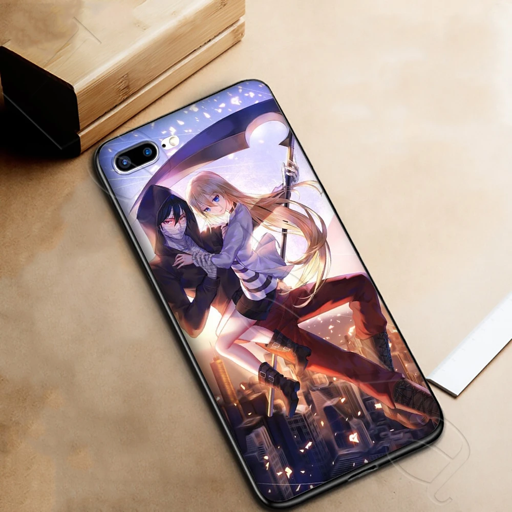 Силиконовый мягкий чехол Lavaza с изображением аниме ангела смерти для iPhone 12 Mini 11 Pro