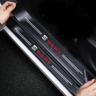 Автомобильная наклейка из углеродного волокна, лента для защиты от царапин и порога двери автомобиля, водонепроницаемая наклейка для Seat leon fr mk2 mk3 lhome Altea
