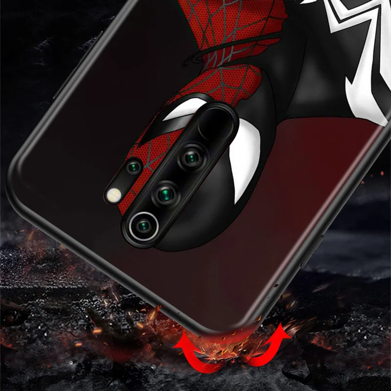

Marvel Avengers Spider Man Super Hero For Xiaomi Redmi K40 K30T K30S K30i K20 10X 9T 9i Ultra Pro 5G TPU Silicone Phone Case
