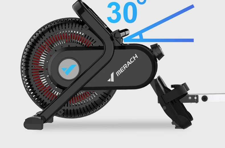 Новый домашний ветроустойчивый гребной тренажер с магнитным управлением MERACH