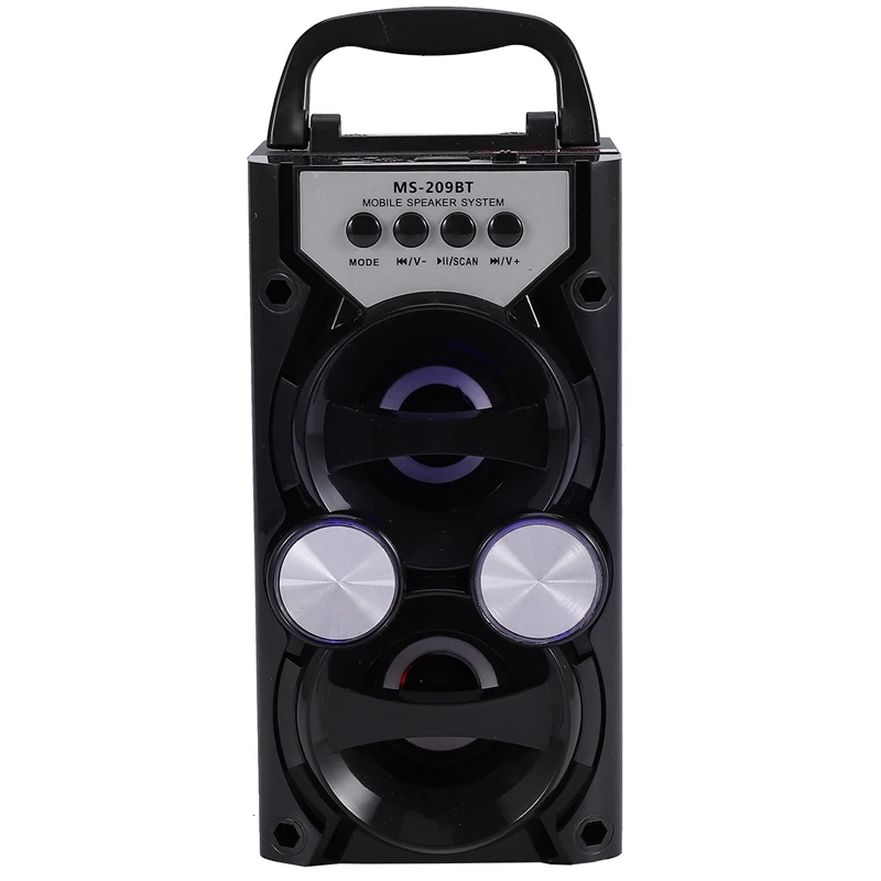 ГОРЯЧАЯ Беспроводная портативная Ms 209Bt bluetooth колонка fm радио уличный динамик