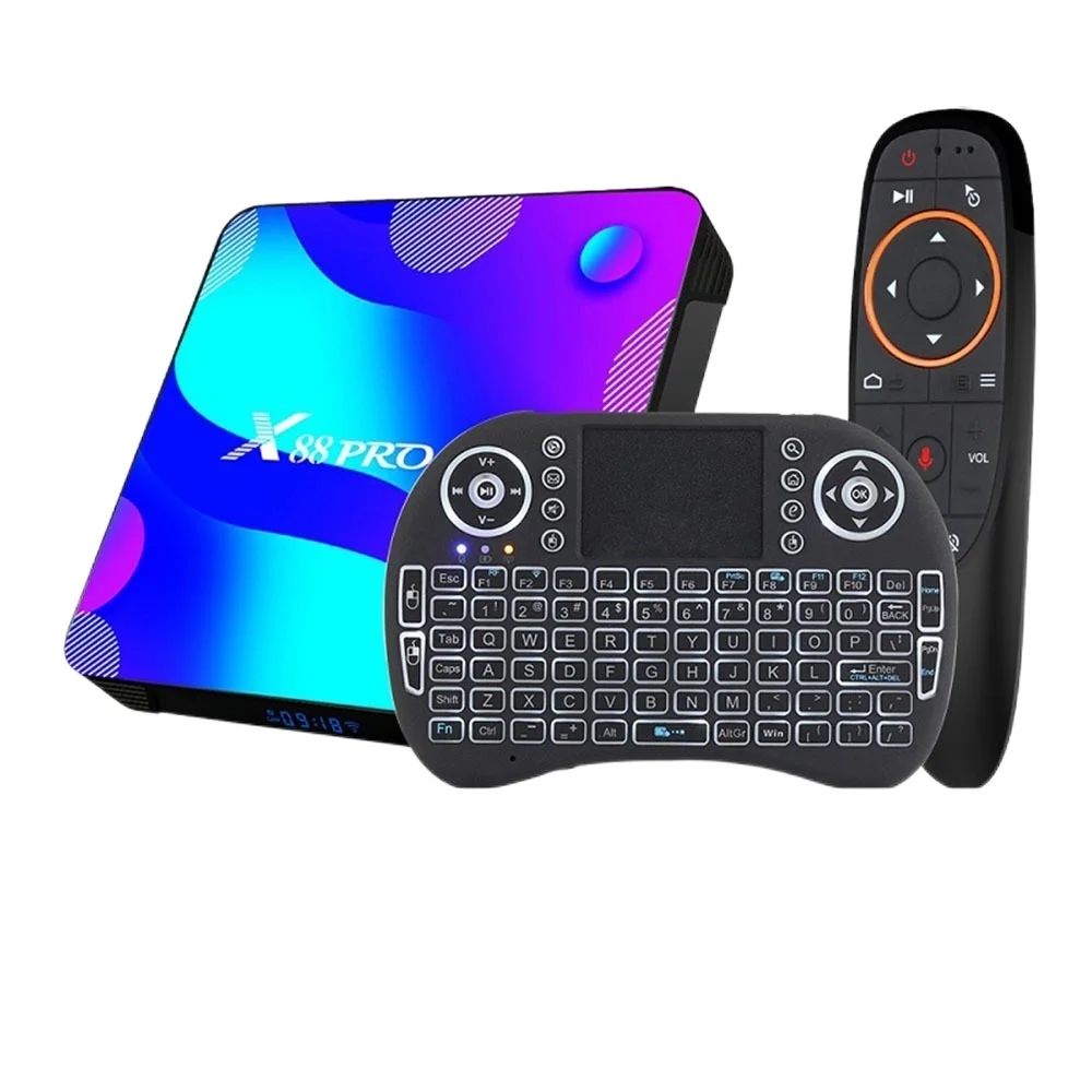 

ТВ-приставка Transpeed на Android 11, 2,4/5,8 ГГц, Wi-Fi, 16/32/64/128 ГБ