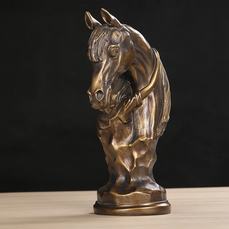 ABSTRACT HORSE BUST SCULPTURE VINTAGE PONY HUG STATUE GIRL HOMETOWN MEMORY ARTWORK NOVELTY DECOR GIFT CRAFT ORNAMENT FURNISHING | Дом и сад