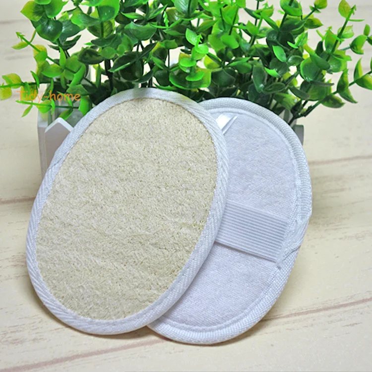 3 шт./лот Экологически чистая натуральная Мочалка для ванны губка душа loofah